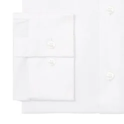 Van Heusen Everyday Defense Stain Shield Fitted Mens Modern Fit Stretch Fabric Wrinkle Free Long Sleeve Dress Shirt