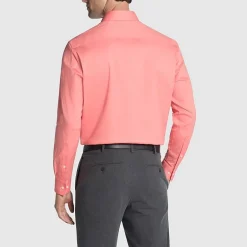 Van Heusen Everyday Defense Stain Shield Mens Regular Fit Stretch Fabric Wrinkle Free Long Sleeve Dress Shirt