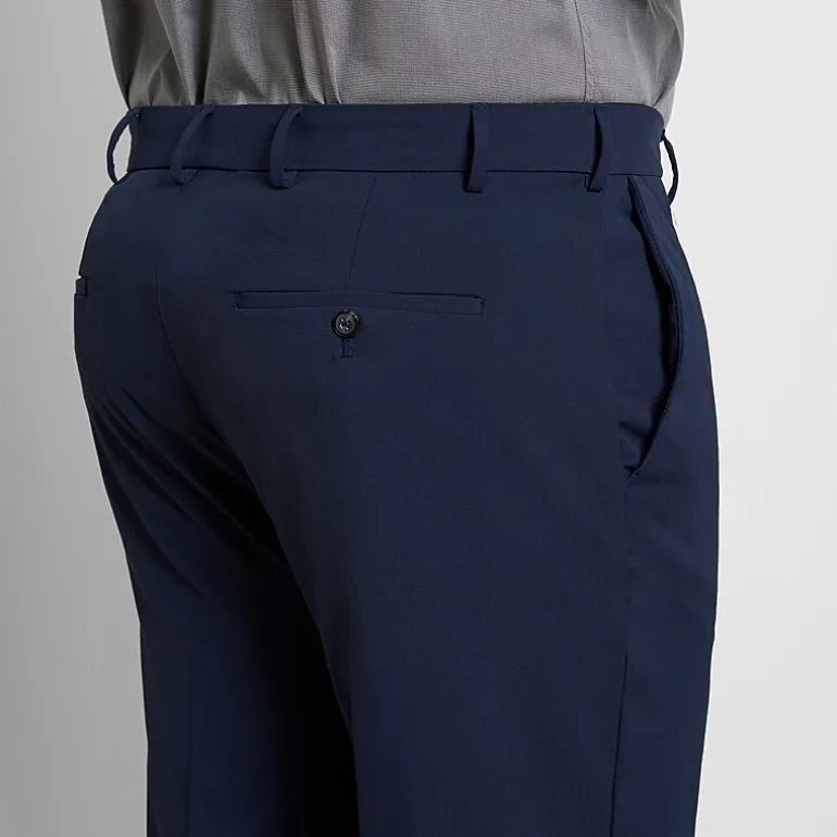 Van Heusen Everyday Defense Stain Shield Mens Straight Fit Big and Tall Dress Flat Front Pant
