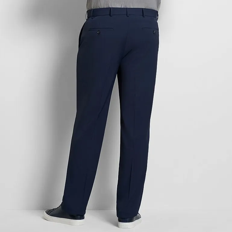 Van Heusen Everyday Defense Stain Shield Mens Straight Fit Big and Tall Dress Flat Front Pant
