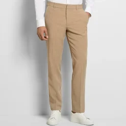Van Heusen Everyday Defense Stain Shield Mens Slim Fit Dress Flat Front Pant