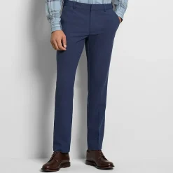 Van Heusen Everyday Defense Stain Shield Mens Slim Fit Dress Flat Front Pant