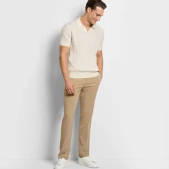 Van Heusen Everyday Defense Stain Shield Mens Slim Fit Dress Flat Front Pant