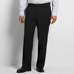Van Heusen Everyday Defense Stain Shield Mens Straight Fit Big and Tall Dress Pleated Pant