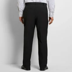 Van Heusen Everyday Defense Stain Shield Mens Straight Fit Big and Tall Dress Pleated Pant