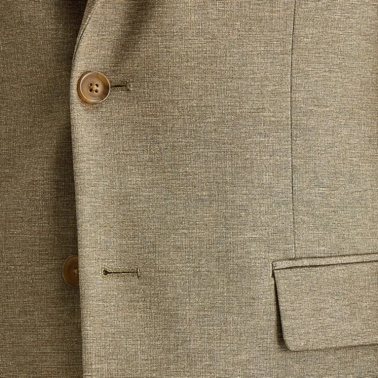 Van Heusen Knit Mens Grid Modern Fit Sport Coat