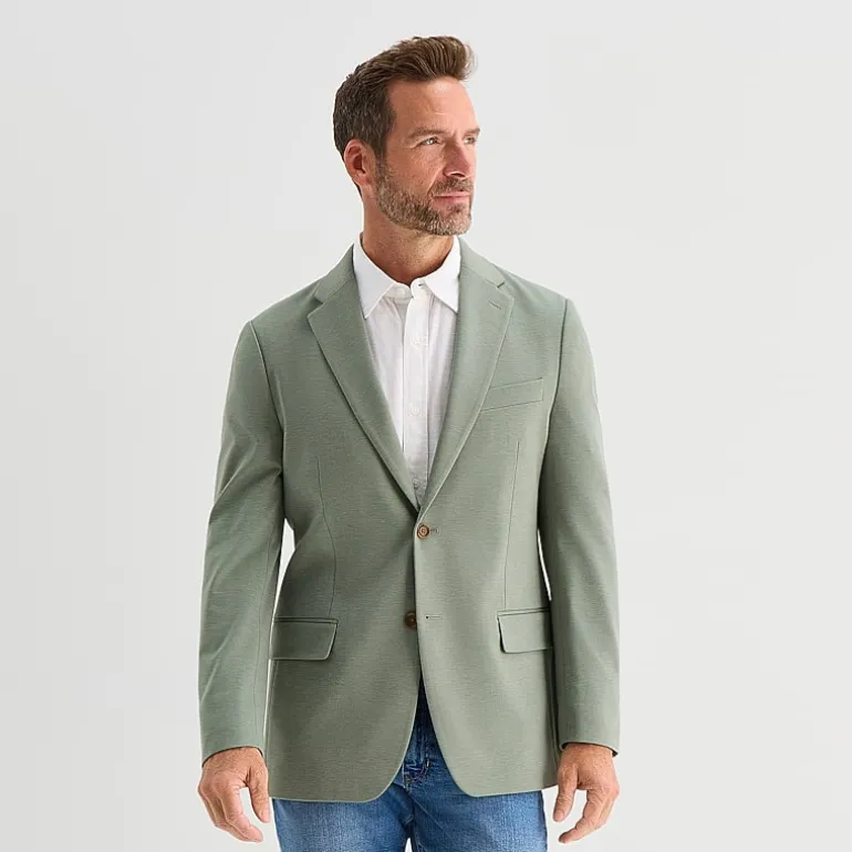 Van Heusen Knit Mens Modern Fit Sport Coat