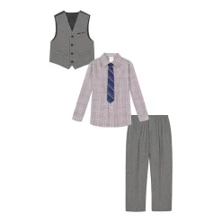 Van Heusen Little & Big Kid Boys 4-pc. Suit Set