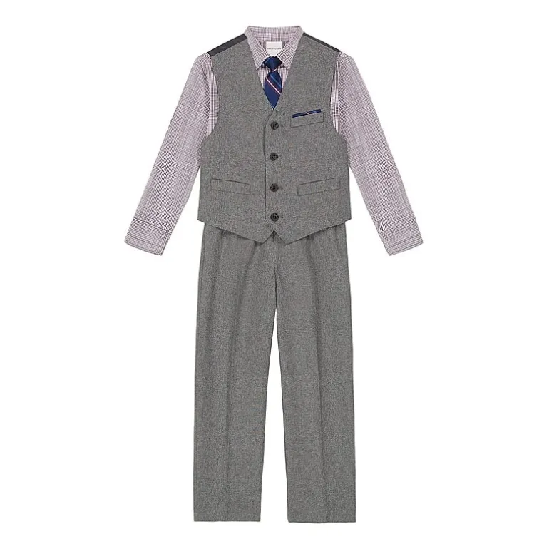 Van Heusen Little & Big Kid Boys 4-pc. Suit Set