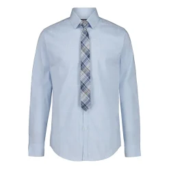 Van Heusen Little & Big Kid Boys Stretch Fabric Long Sleeve Point Collar Shirt + Tie Set
