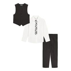 Van Heusen Little & Big Kid Boys 4-pc. Suit Set