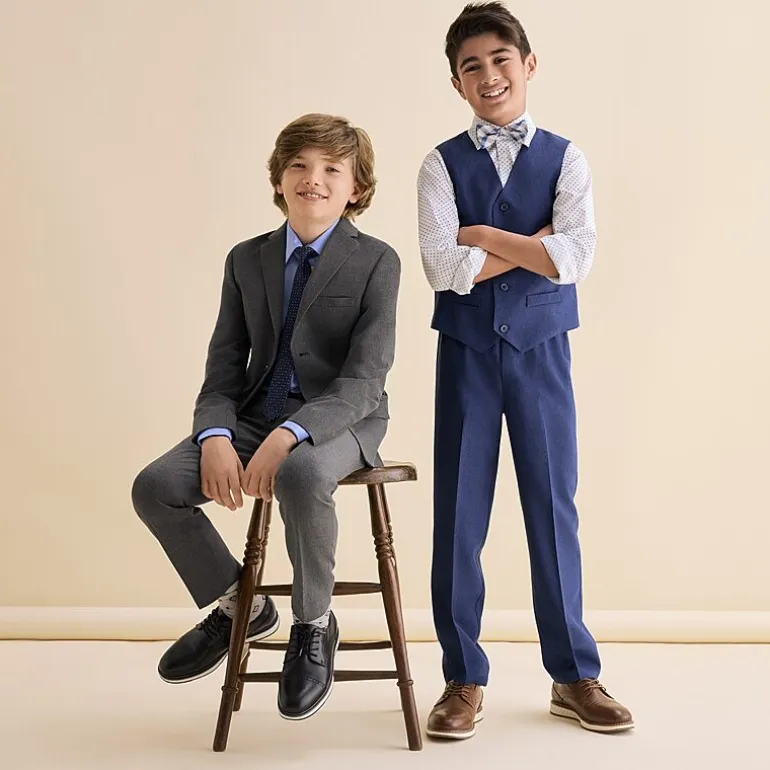 Van Heusen Little & Big Kid Boys 4-pc. Suit Set