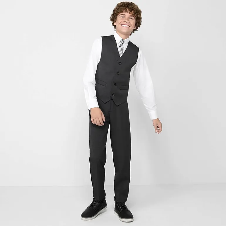 Van Heusen Little & Big Kid Boys 4-pc. Suit Set