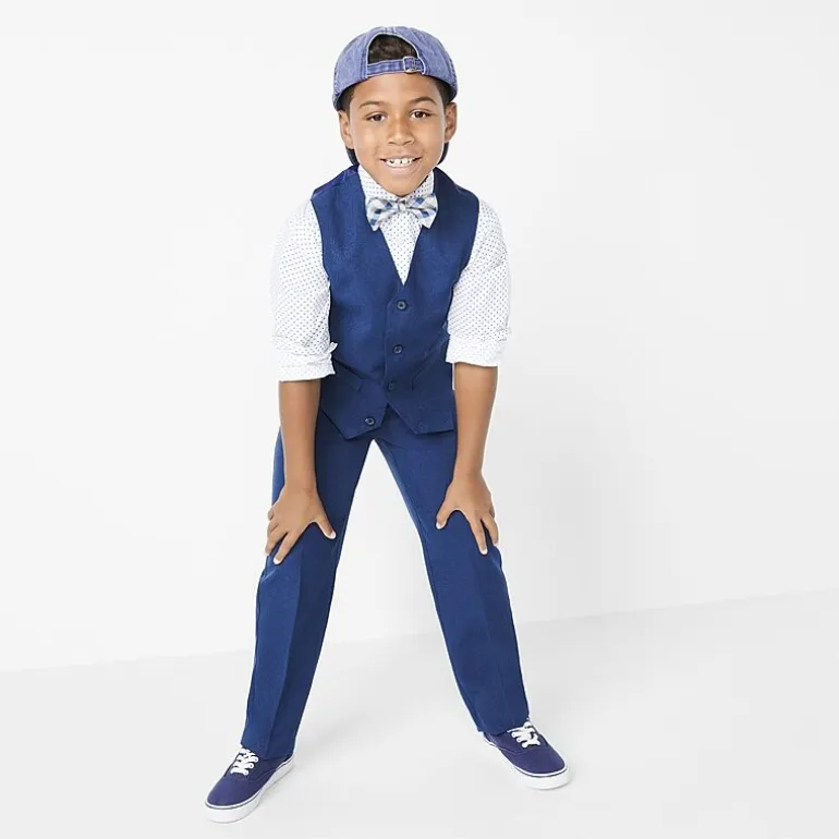 Van Heusen Little & Big Kid Boys 4-pc. Suit Set