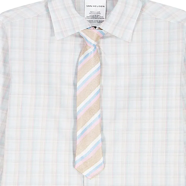 Van Heusen Little & Big Kid Boys 4-pc. Suit Set