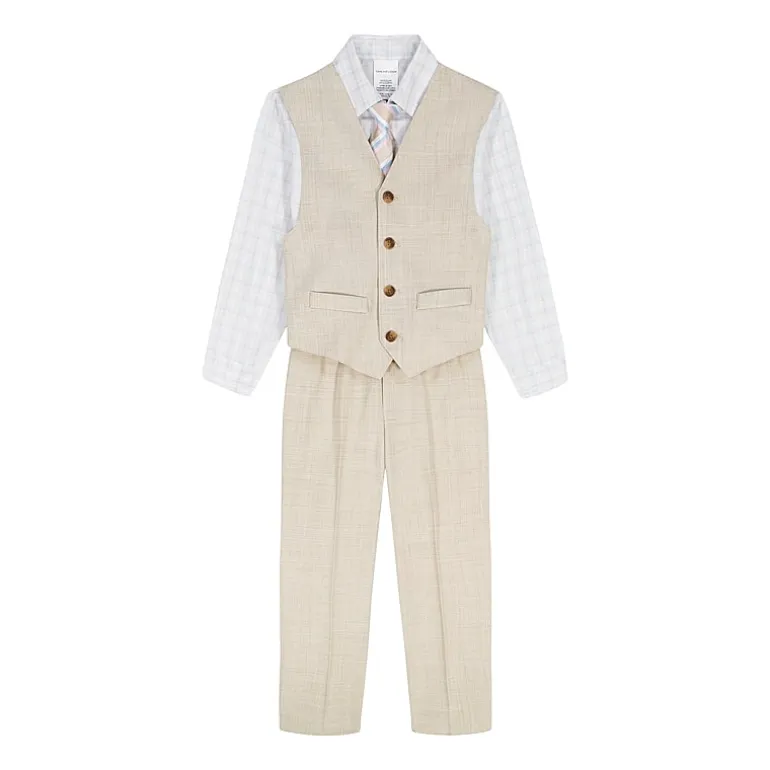 Van Heusen Little & Big Kid Boys 4-pc. Suit Set