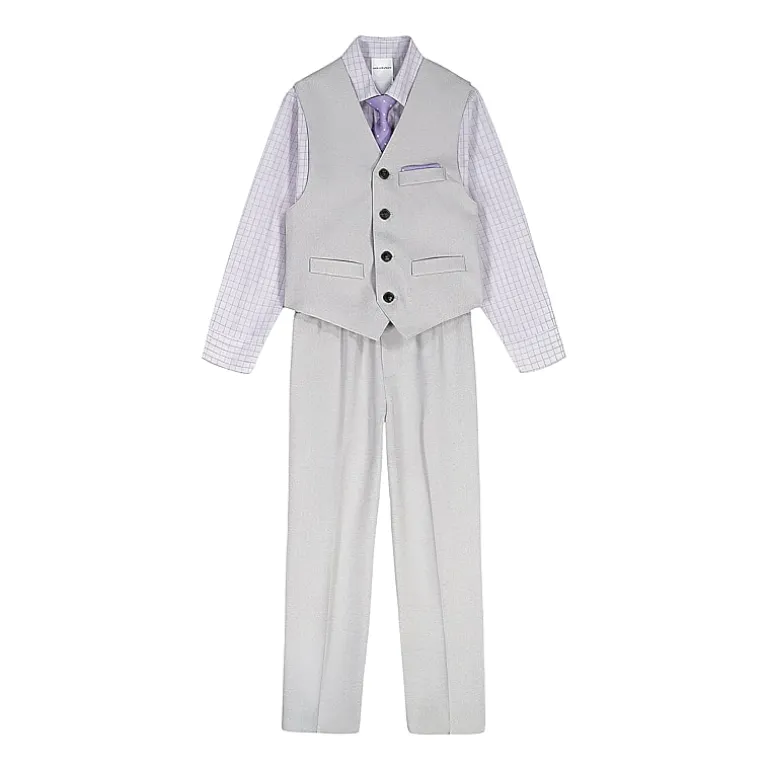Van Heusen Little & Big Kid Boys 4-pc. Suit Set
