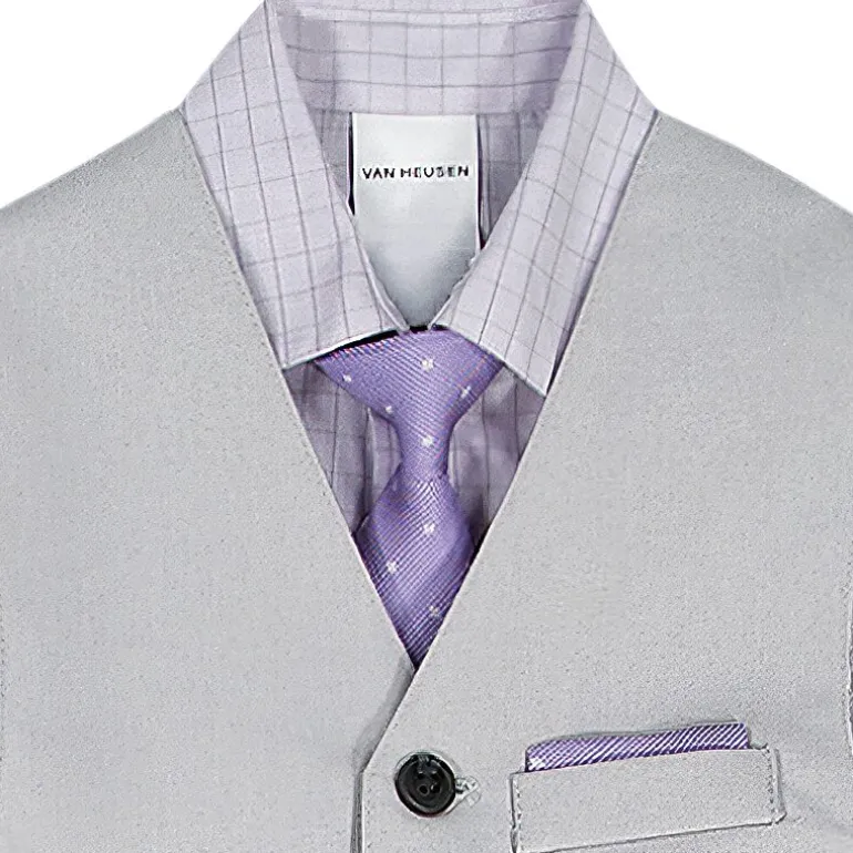 Van Heusen Little & Big Kid Boys 4-pc. Suit Set