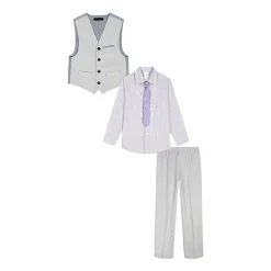 Van Heusen Little & Big Kid Boys 4-pc. Suit Set