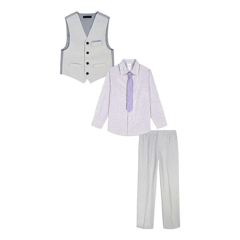 Van Heusen Little & Big Kid Boys 4-pc. Suit Set