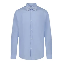 Van Heusen Little & Big Kid Boys Stretch Fabric Long Sleeve Point Collar Shirt + Tie Set