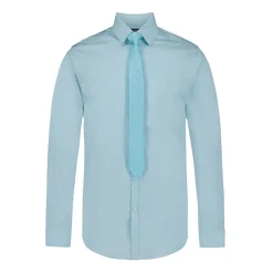 Van Heusen Little & Big Kid Boys Stretch Fabric Long Sleeve Point Collar Shirt + Tie Set