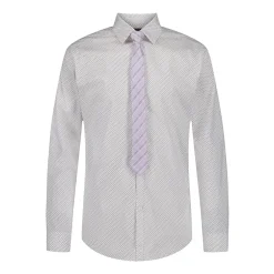Van Heusen Little & Big Kid Boys Stretch Fabric Long Sleeve Point Collar Shirt + Tie Set
