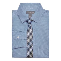 Van Heusen Little & Big Kid Boys Long Sleeve Point Collar Shirt + Tie Set
