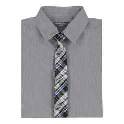 Van Heusen Little & Big Kid Boys Long Sleeve Point Collar Shirt + Tie Set