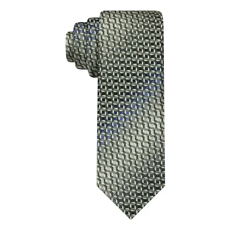 Van Heusen Shaded Geometric Tie