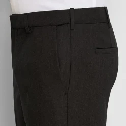 Van Heusen Soft Lux Stretch Mens Regular Fit Dress Flat Front Pant