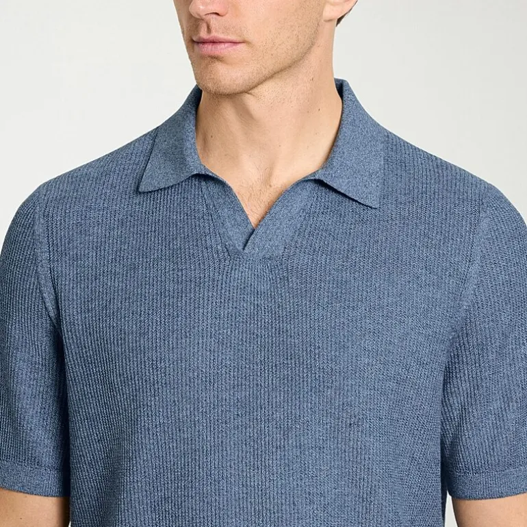 Van Heusen Temp Control Mens Short Sleeve Polo Sweater