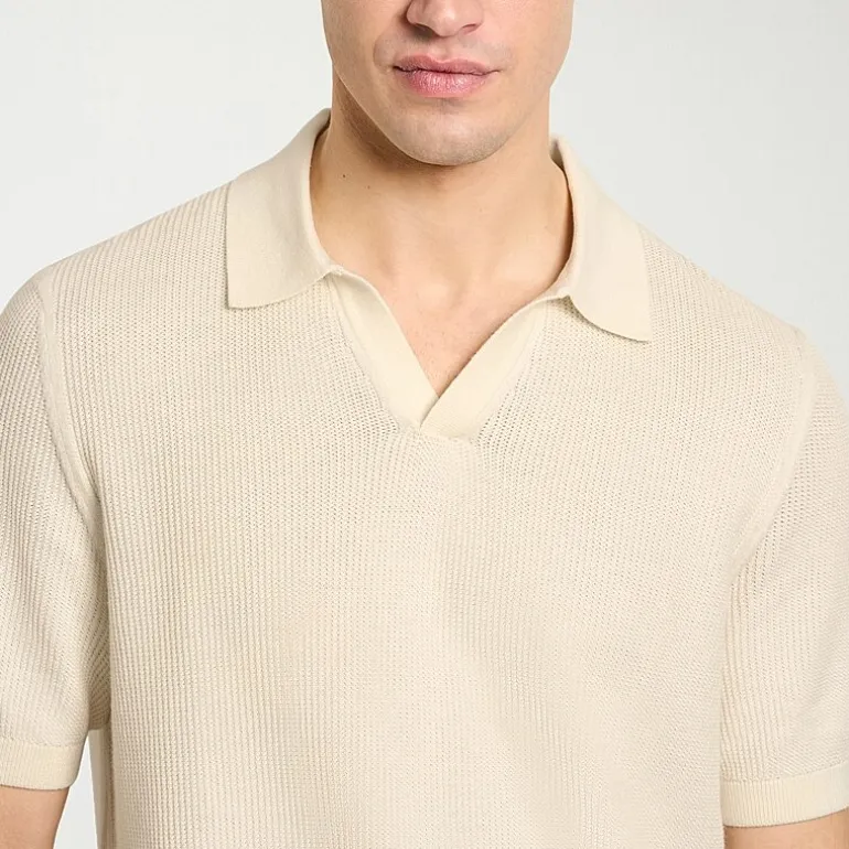 Van Heusen Temp Control Mens Short Sleeve Polo Sweater