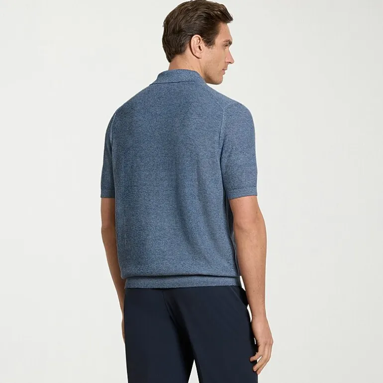 Van Heusen Temp Control Mens Short Sleeve Polo Sweater