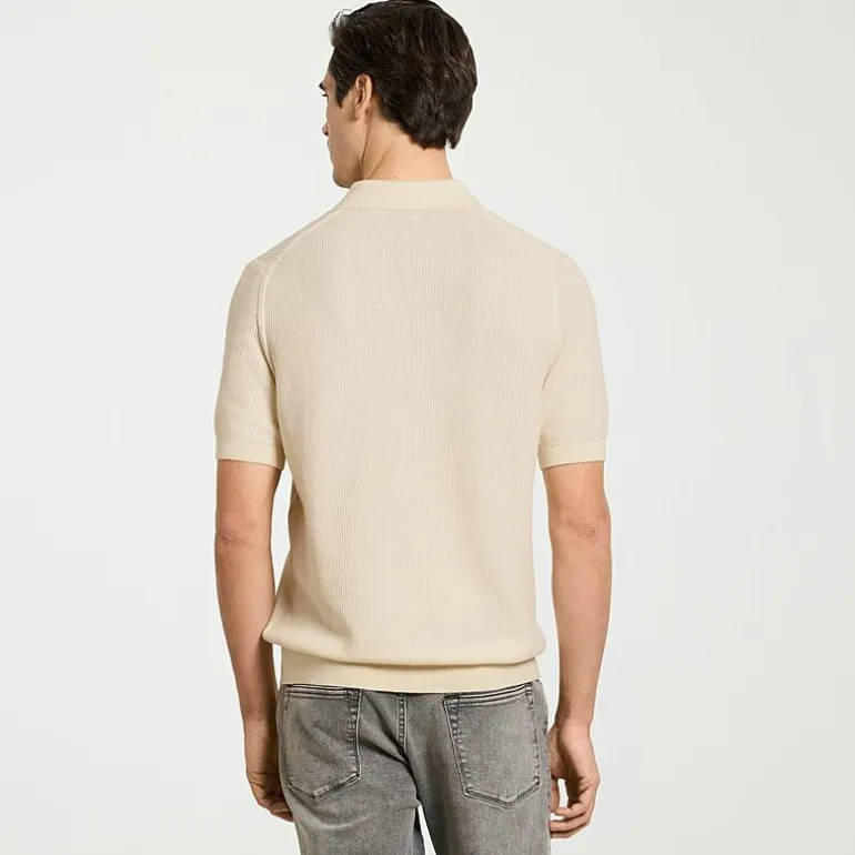 Van Heusen Temp Control Mens Short Sleeve Polo Sweater