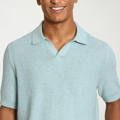 Van Heusen Temp Control Mens Short Sleeve Polo Sweater