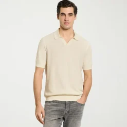 Van Heusen Temp Control Mens Short Sleeve Polo Sweater