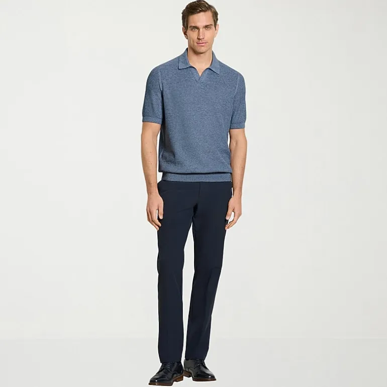 Van Heusen Temp Control Mens Short Sleeve Polo Sweater