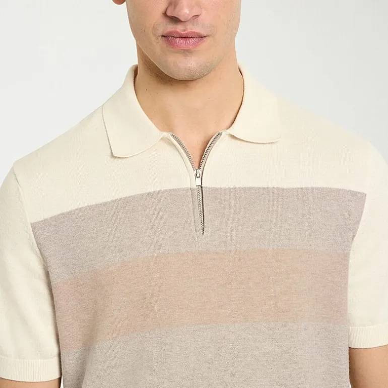 Van Heusen Temp Control Mens Short Sleeve Polo Sweater