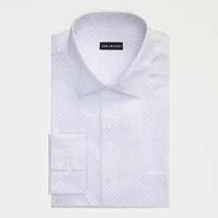 Van Heusen Ultra Flex Big and Tall Mens Regular Fit Stretch Fabric Wrinkle Free Long Sleeve Dress Shirt