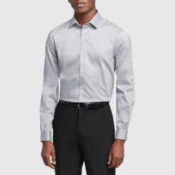 Van Heusen Ultra Flex Mens Slim Fit Wrinkle Free Long Sleeve Dress Shirt