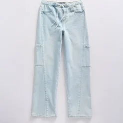 Vanilla Star Big Kid Girls Cozy Wide Leg Jean