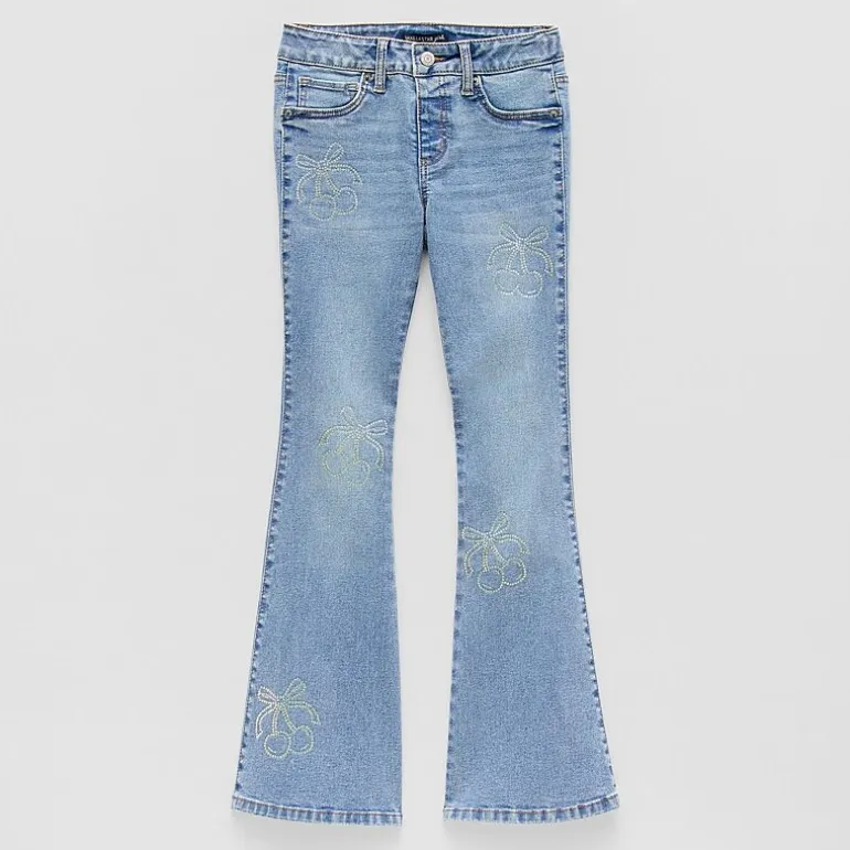 Vanilla Star Big Kid Girls Flare Leg Jean