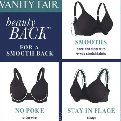 Vanity Fair® Beauty Back® Full-Figure Smoothing Comfort® Underwire Bra - 76380