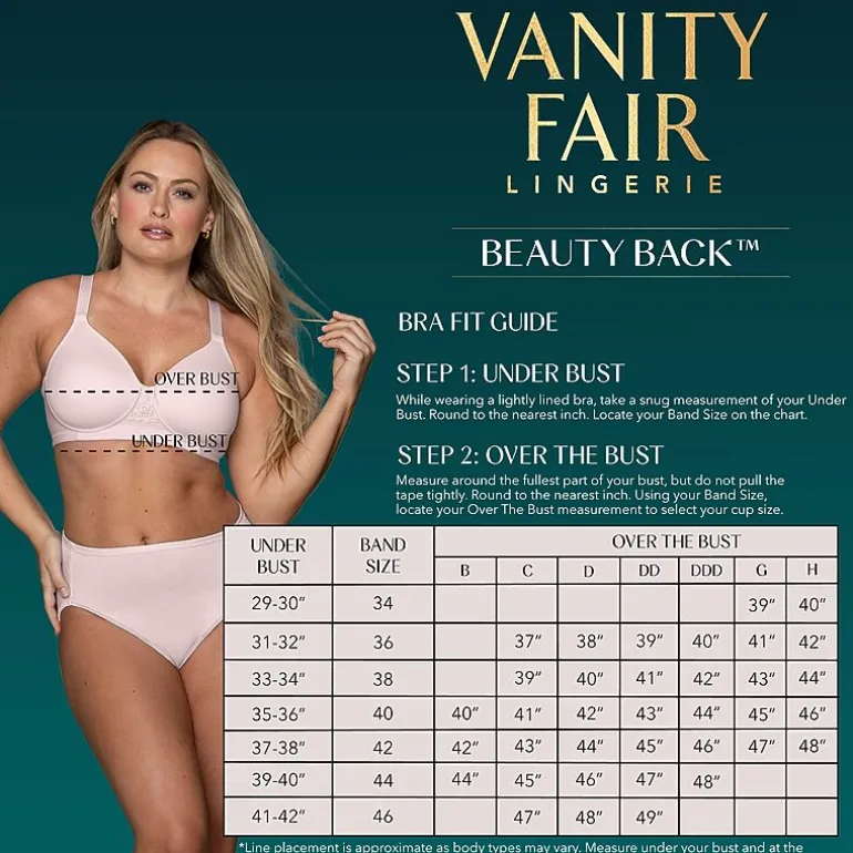 Vanity Fair® Beauty Back® Full-Figure Smoothing Comfort® Wireless Bra - 71380