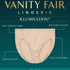 Vanity Fair® Illumination® High Cut Panty - 13108