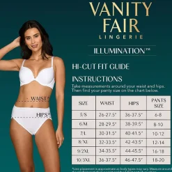 Vanity Fair® Illumination® High Cut Panty - 13108