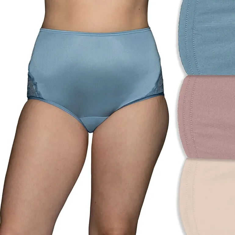 Vanity Fair® Perfectly Yours® Lace Nouveau® Nylon 3 Pack Brief Panty - 13011