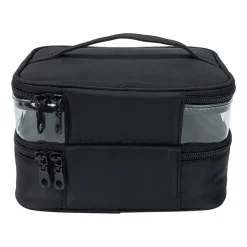 VERONA Clear Train Case Makeup Bag