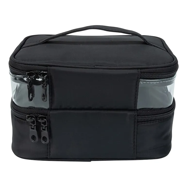 VERONA Clear Train Case Makeup Bag